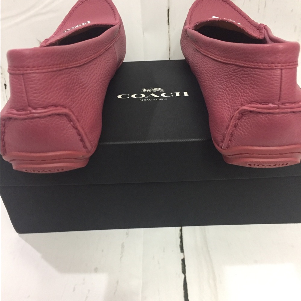 Coach Mary lock up pebble grain lth rouge - Picture 4 of 7